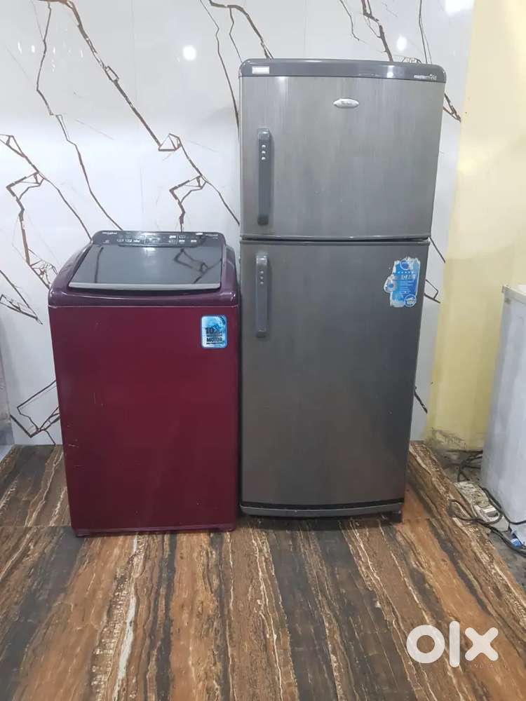 Whirlpool master mind refrigerator & whirlpool washing machine*/*