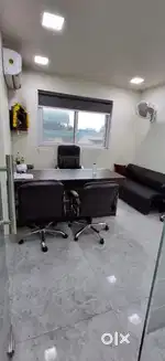 2 Boss Cabin 40 Workstations fully furnished office on Rent-80,000/-