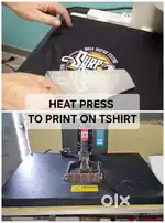 Tshirt + Lower MANUFACTURE MACHINE (4) and Printing setup.