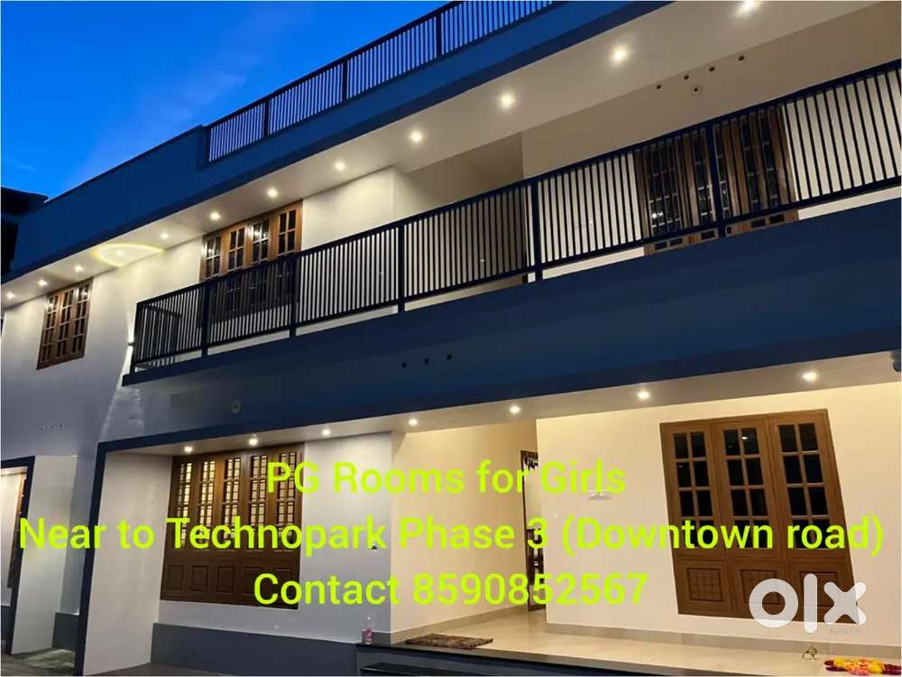 PG for girls available near to Technopark phase III