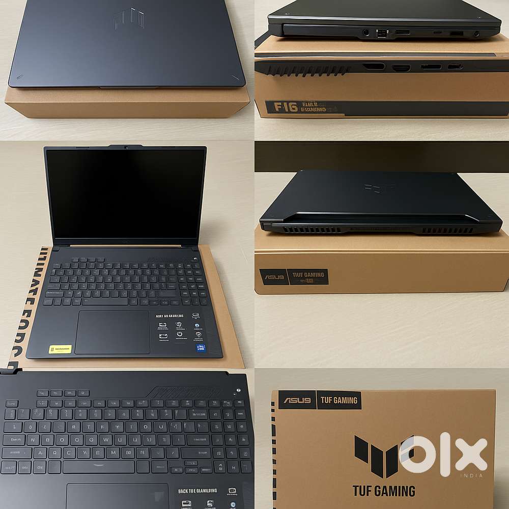 Asus TUF Gaming F16 i5 13th Gen RTX 3050A  3M Old  Warranty