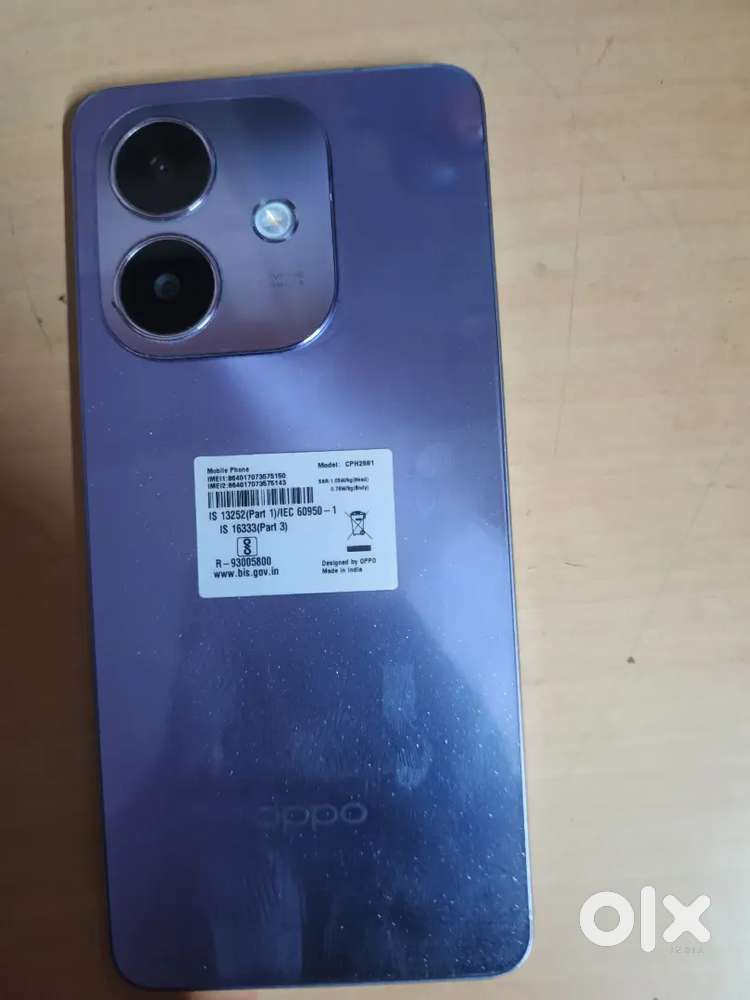 New phone oppo a3x / 5G