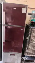 Whirlpool double door frig sale Rs-12000,full ok