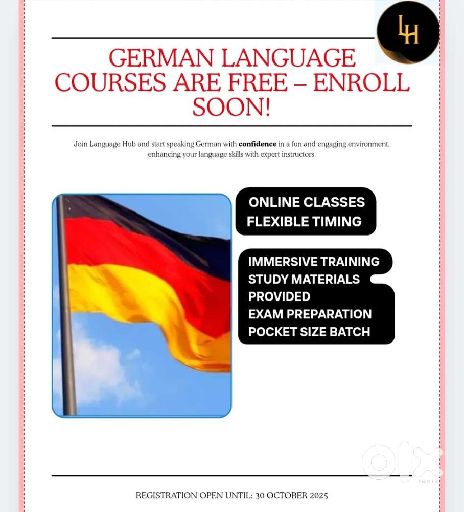 German courses for free