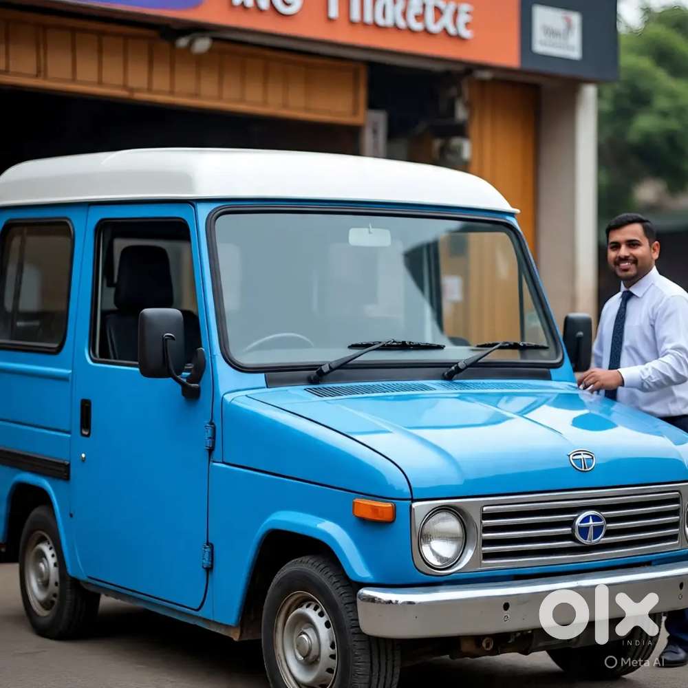 Salesman with a driving licence for 3 wheeler and 4 wheeler.