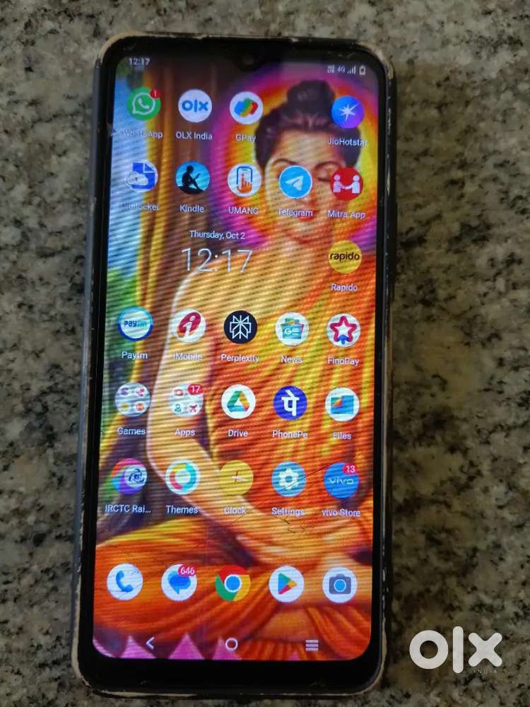 vivo Y15 with 4gb ram