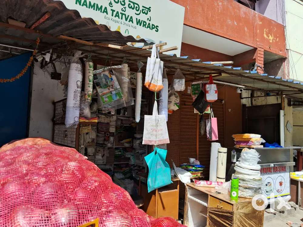 It's in apmc east facing corner 2 shop at a time, center of main mkt