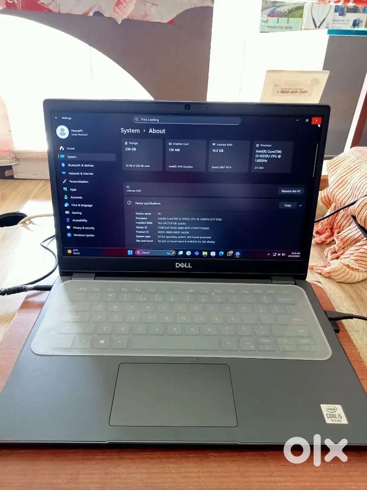 Dell laptop 5 month old