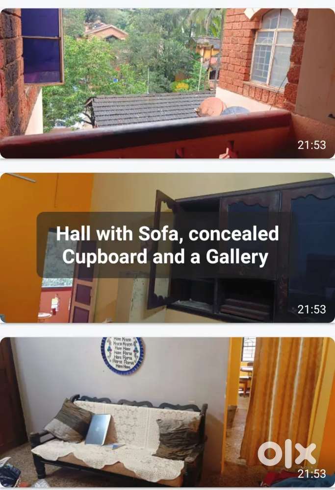 2BHK SemiFurnished Flat with Garden