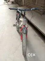 Brave bicycle child 5 to 8year