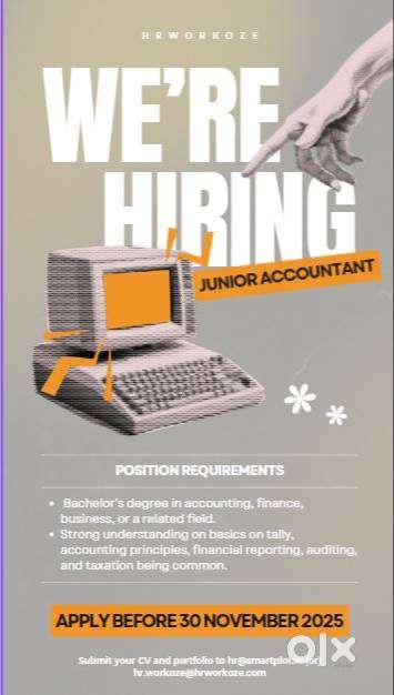 Junior accountant
