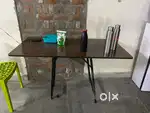 Table, 2 chairs , stool, bed study table
