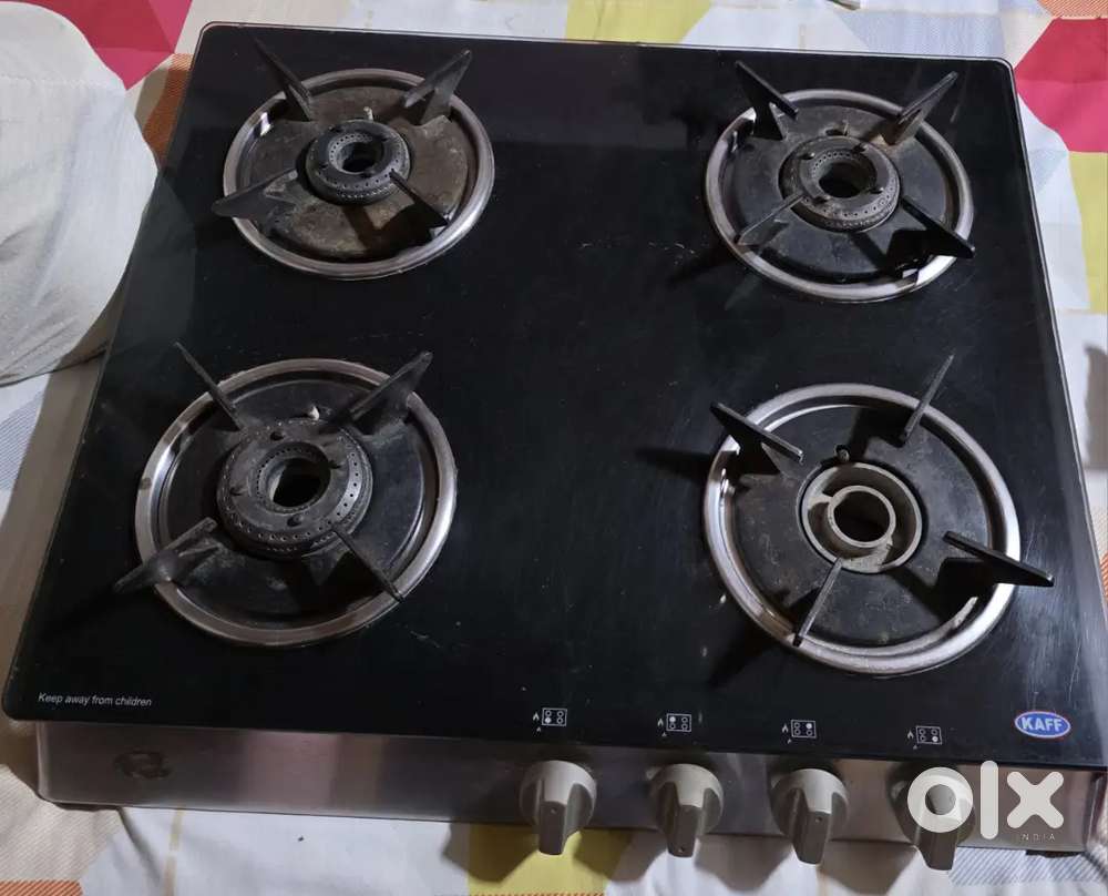 4 Burner Kaff Glass Stove /Hob in Good condition