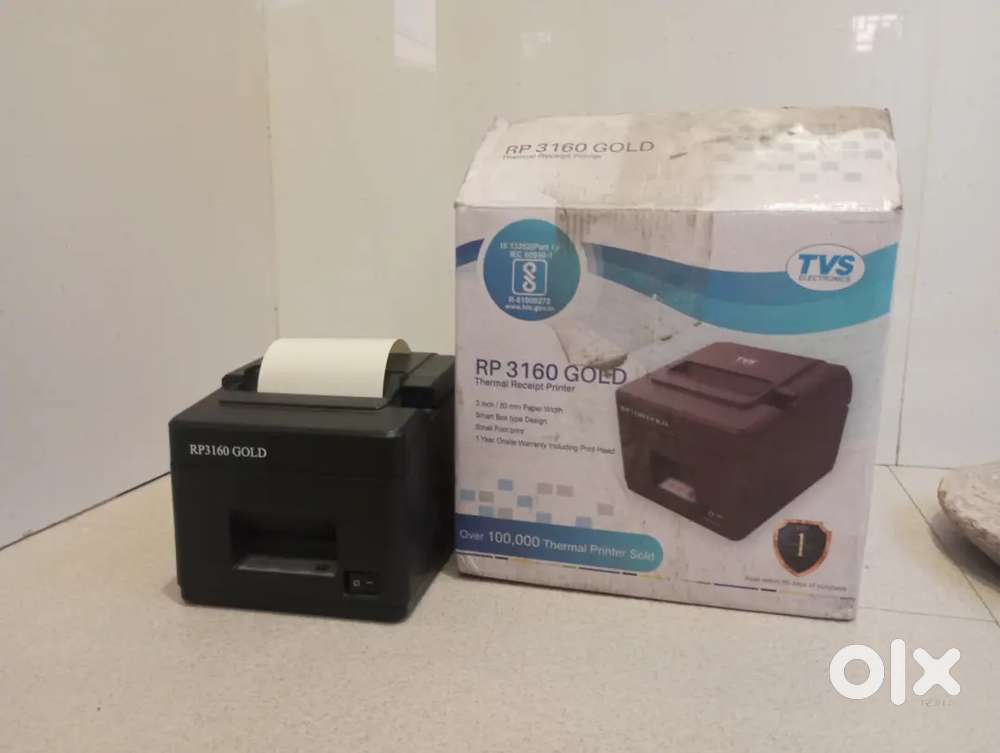 Tvs thermal printer and scanner billing printer