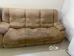2 recliners and 3 seater sofa