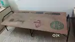 Folding bed, metal and ply folding bed, folding charpai