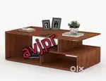 New full wood zig zag designer center table tea table cafe table