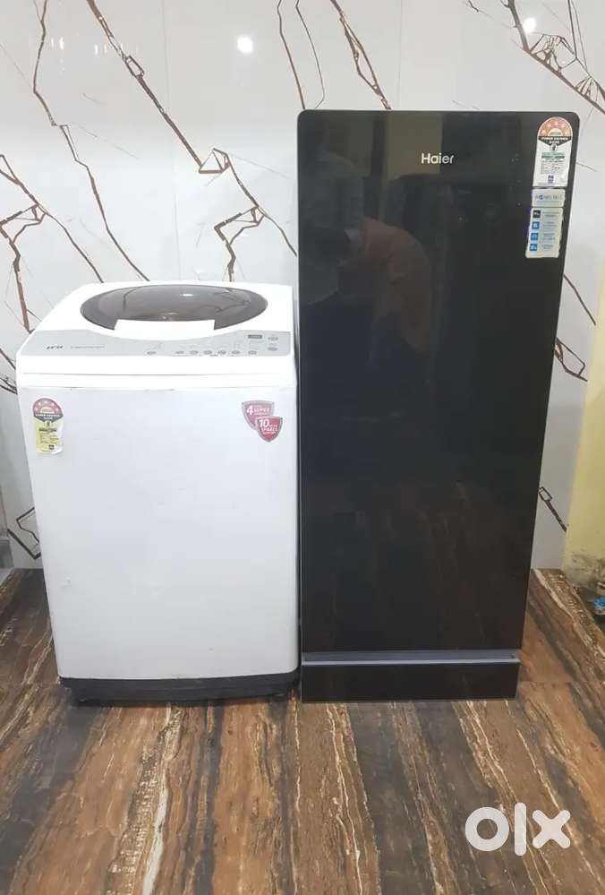 Best combo offer available refrigerator and washing machine $