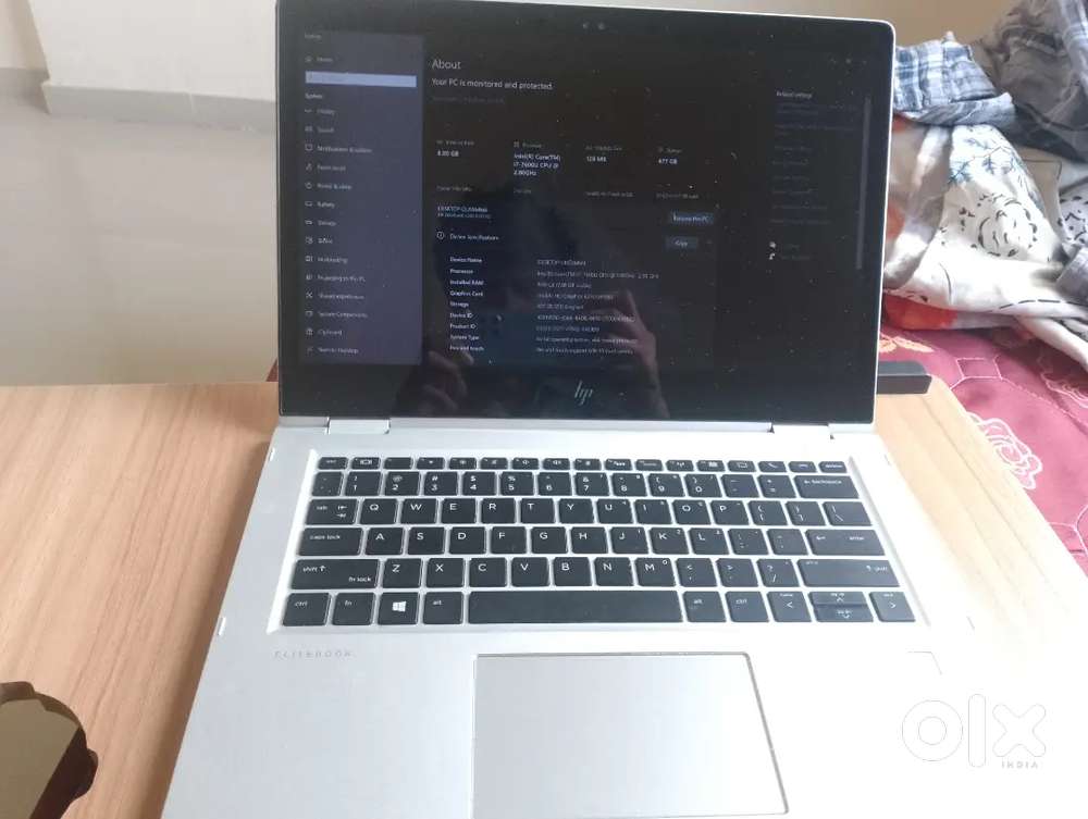 HP Laptop model name