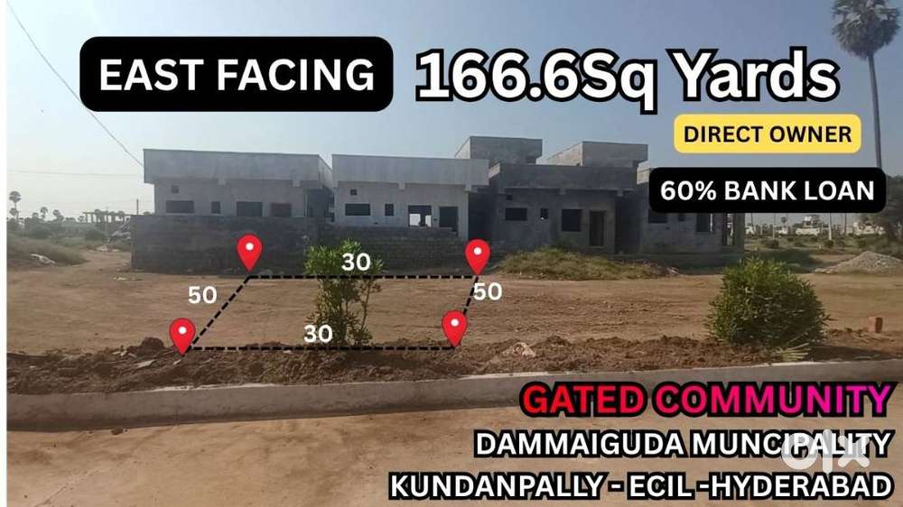 PLOT FOR SALE  DIRECT OWNER  60% BANK LOAN