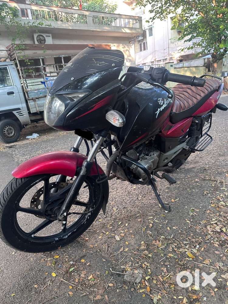 Pulsar 150 with new tryes