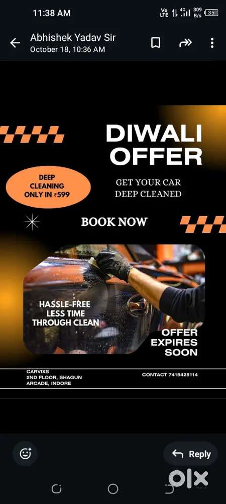 Car cleaning