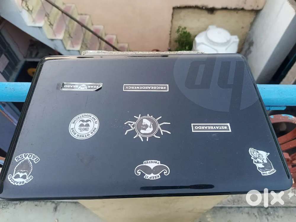 HP laptop black colour