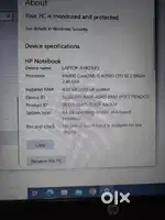 HP laptop 15.6 for sale.