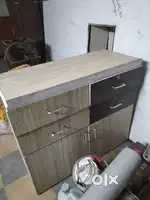 Wooden table,cash counter,