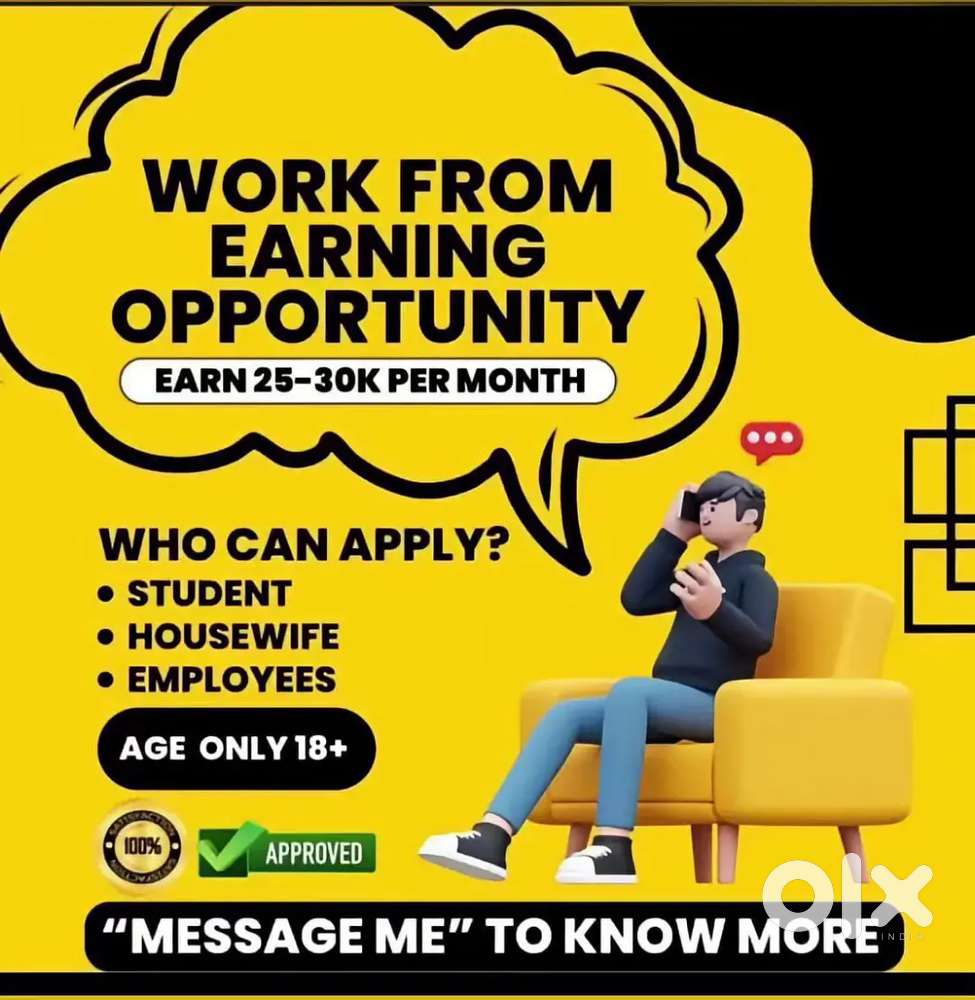 WORK FROM HOME

PART TIME AND FULL TIME