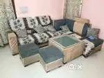 Sofa set , Table with 2 Sethi.