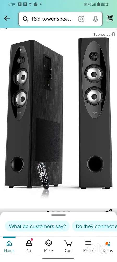 F&D T60X tower speakers