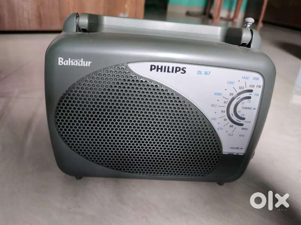 Philips FM Radio, Classic Sound, Compact Design