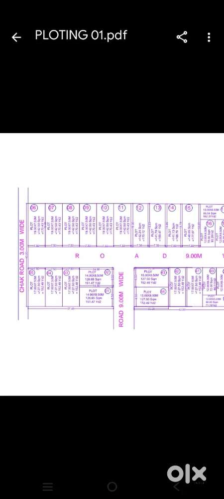 3 number plot for sale, Behind Mcd Gajraula, 16000rs/gaj