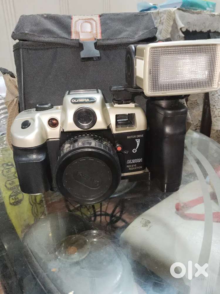Camera with flash
