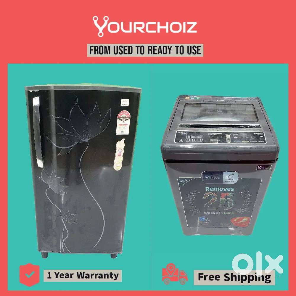 Smart Savings on Refurbished Washing Machines & Refrigerators