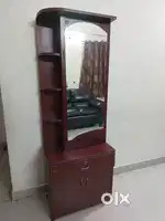 Dressing table with mirror