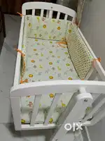 Baby wooden jhula