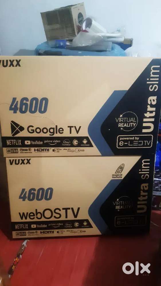 43 VUXX ANDROID SMART WEB OS ALSO AVAILABLE