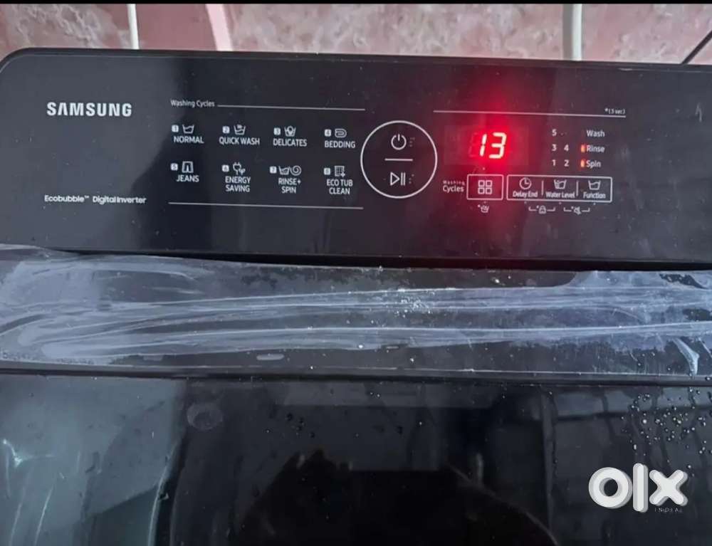 SAMSUNG 8 kg 5 star, 
Ecobubble, Digital Inverter, 
Fully Automatic