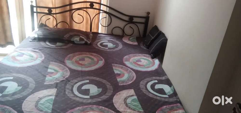 Double bed & 5 Seat sofa for Sale (Mattress Excluded) Price negotiable