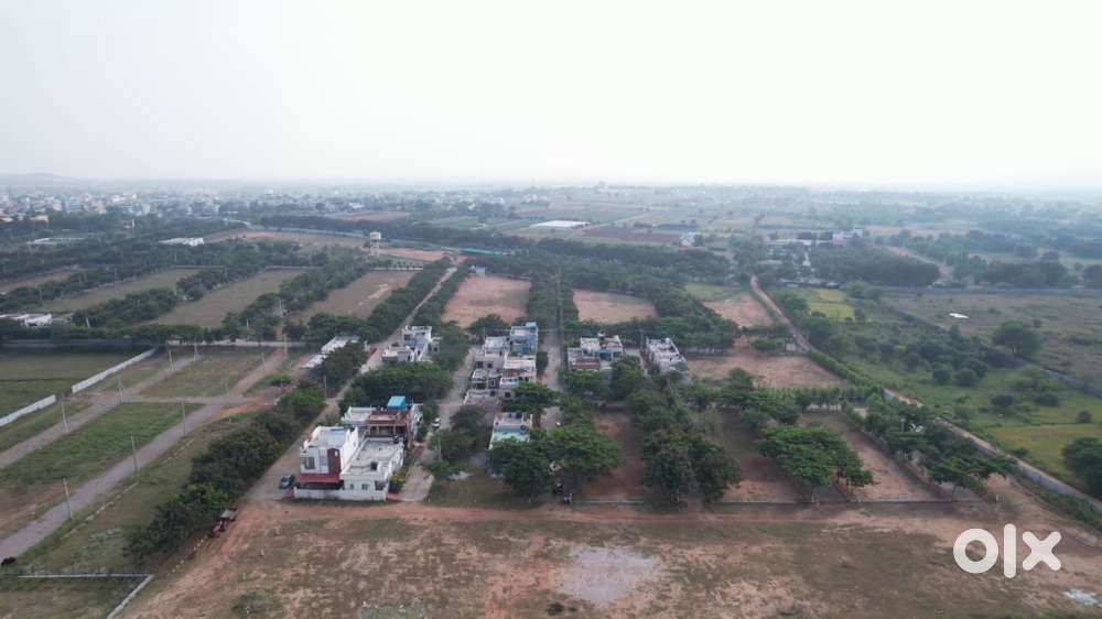 beat size open plot for sale in hmda main road venture