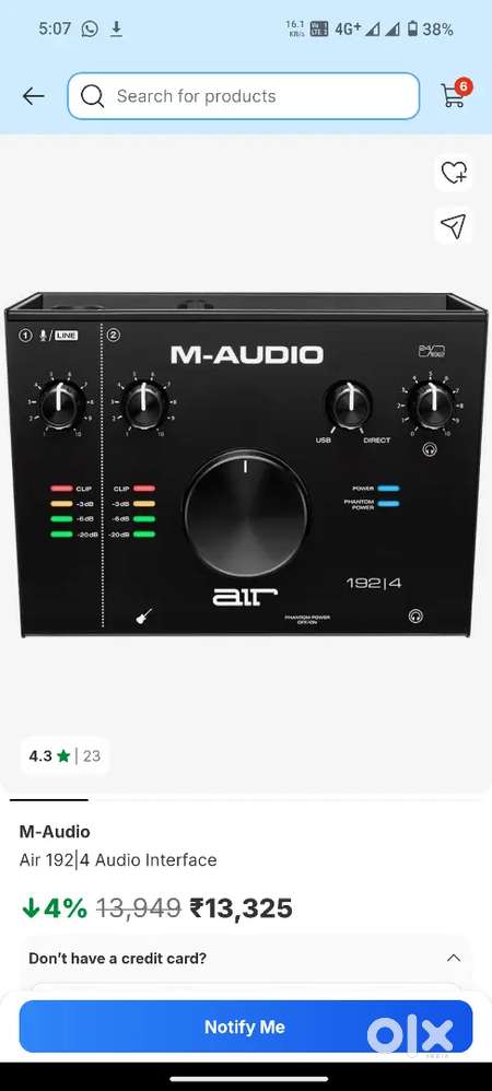 Audio interface