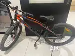 A off roading and racing cycle with a good grip