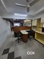 BOSS CABIN WORK-STATION-8 FURNISHED OFFICE AT RENT M.G ROAD INDORE