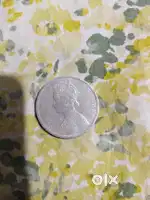 One rupee coin of 1890