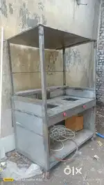 Restaurant equipment sale two burner bhatti counter and sikhdhi barbeq