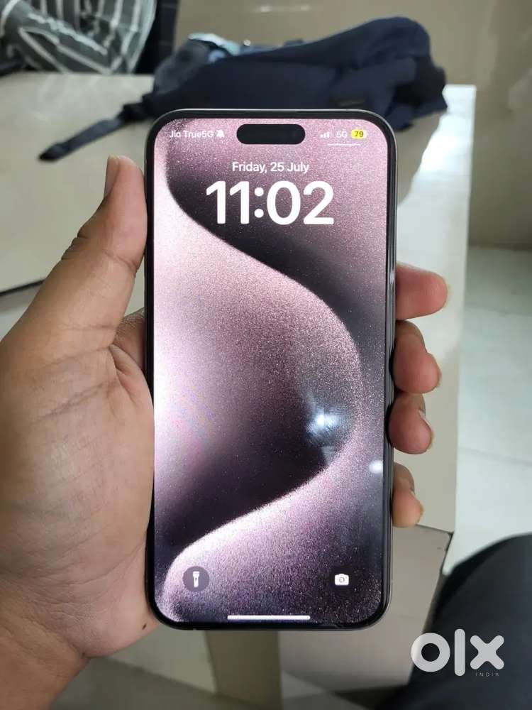 Iphone 15 pro max 256 gb indian variant with bill and box