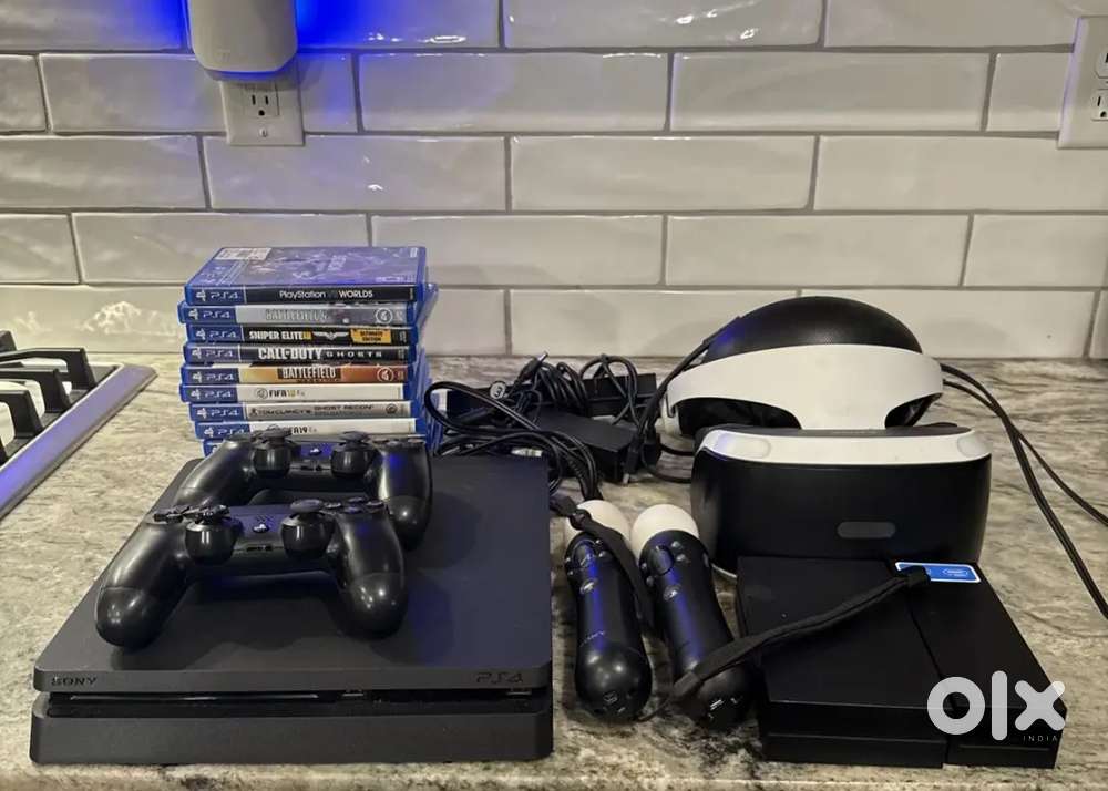 PS4 Slim, PSVR1, 10 Games CIB, 2 Controller Bundle TESTED
4.72