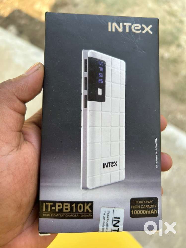 Intex power bank 10,000 MH battery, new condition
